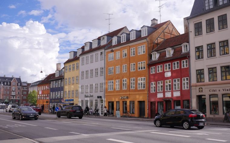 Dans les rues de Copenhague