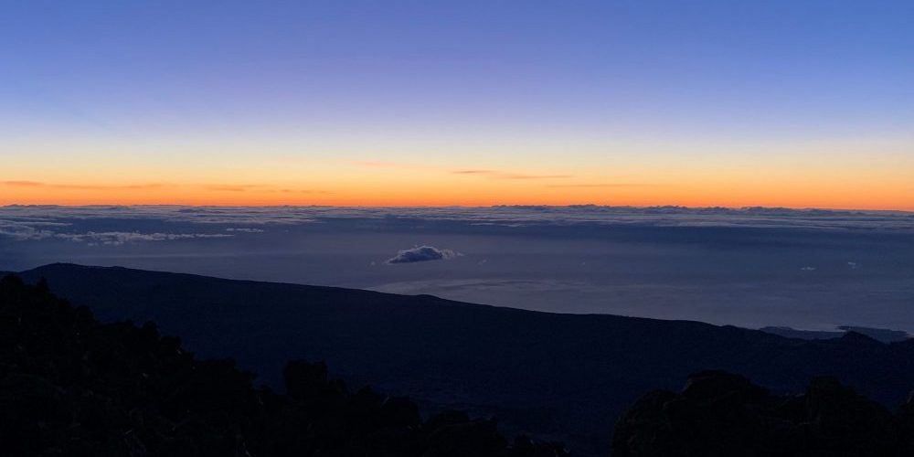 Lever de soleil sur le toit de l'Espagne