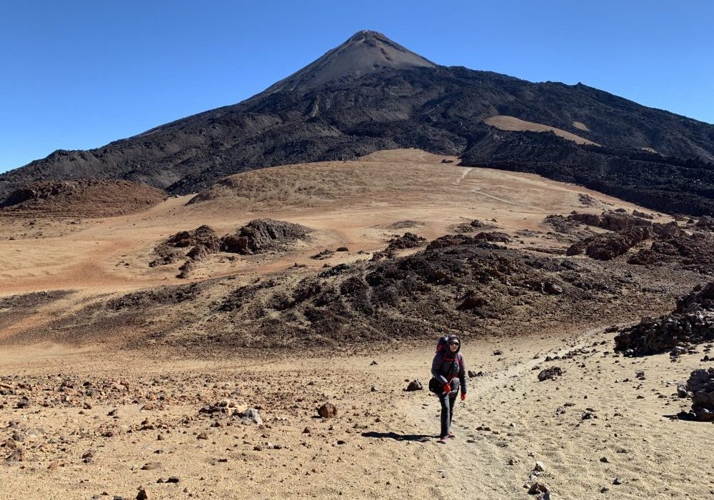 En redescendant le Teide