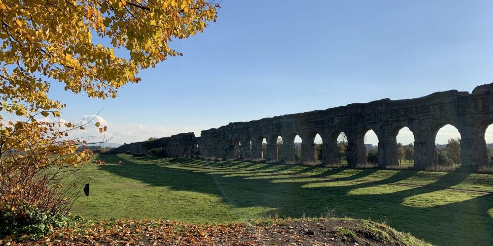 Aqueduc de l'Aqua Claudia, partie aérienne