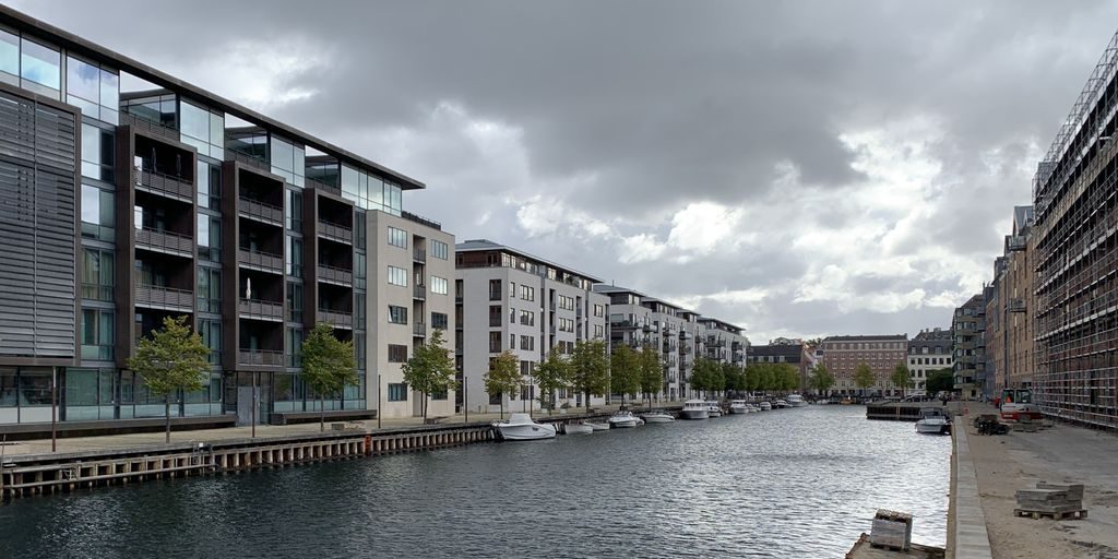 Copenhague, zone résidentielle, Christianshavn