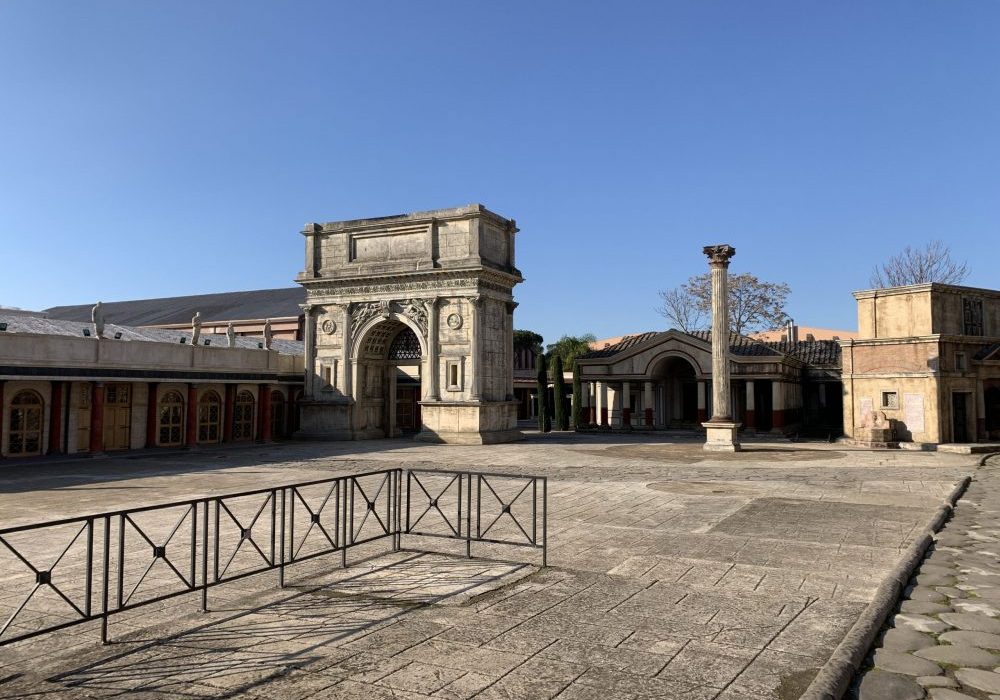 Cinecittà, décors en fibre de verre