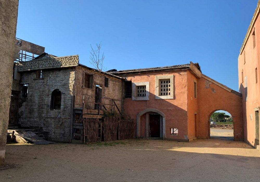 Cinecittà, décors en fibre de verre